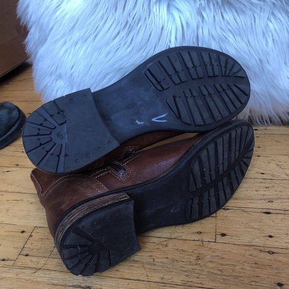 Taos Convoy Leather Ankle Boots 37 - Picture 10 of 14